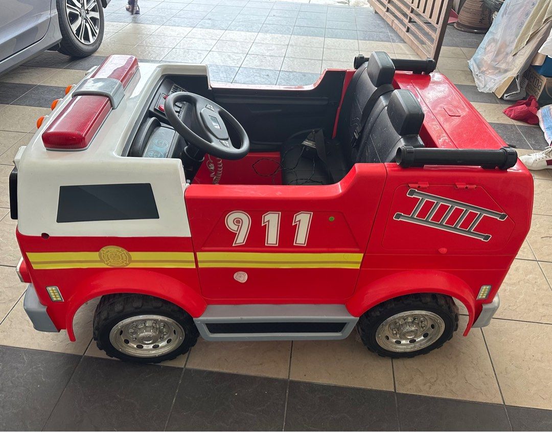 Fire Trucks Kid, Hobbies & Toys, Toys & Games On Carousell