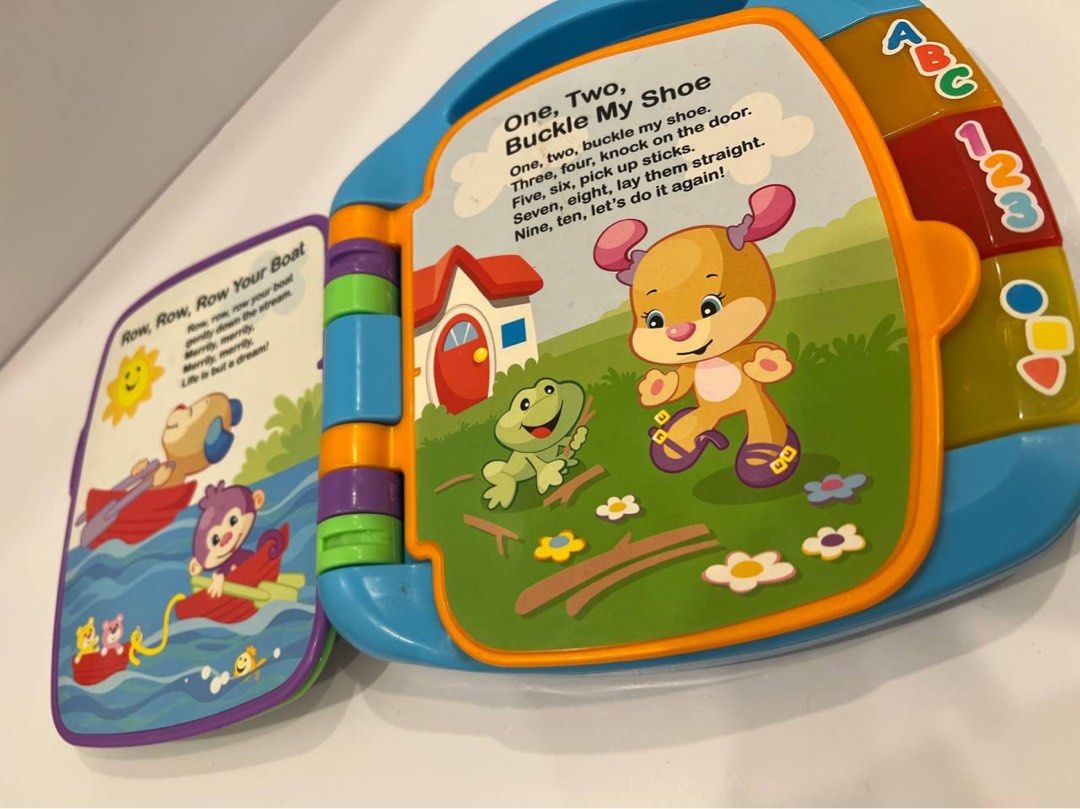 Fisher price storybook rhymes, Hobbies & Toys, Toys & Games on Carousell