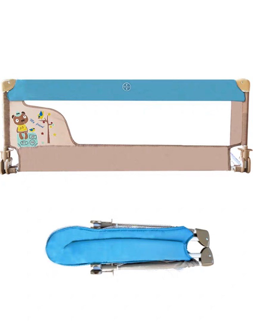 Foldable bed guards for travel, Babies & Kids, Baby Nursery & Kids
