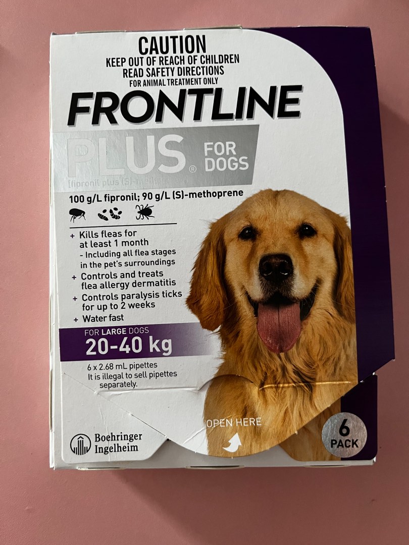 Frontline plus large hot sale