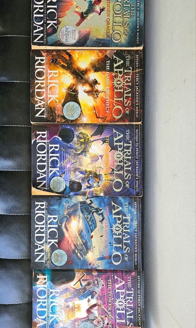 FULL SERIES: Trials of Apollo - Rick Riordan, Hobbies & Toys, Books ...