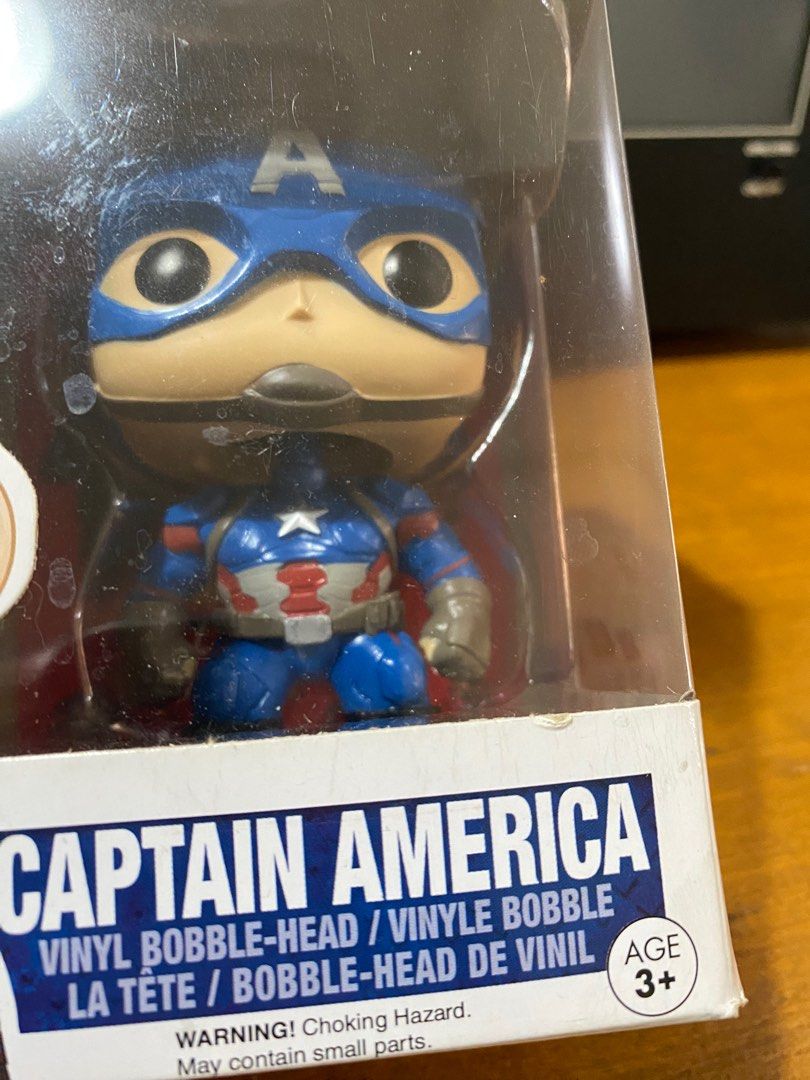 Funko Pop Marvel 125 - Captain America (Captain America: Civil War