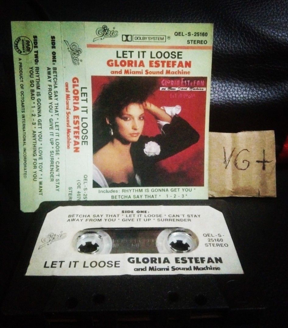 Gloria Estefan Let it Loose Cassette Tape Original Cassette Tapes