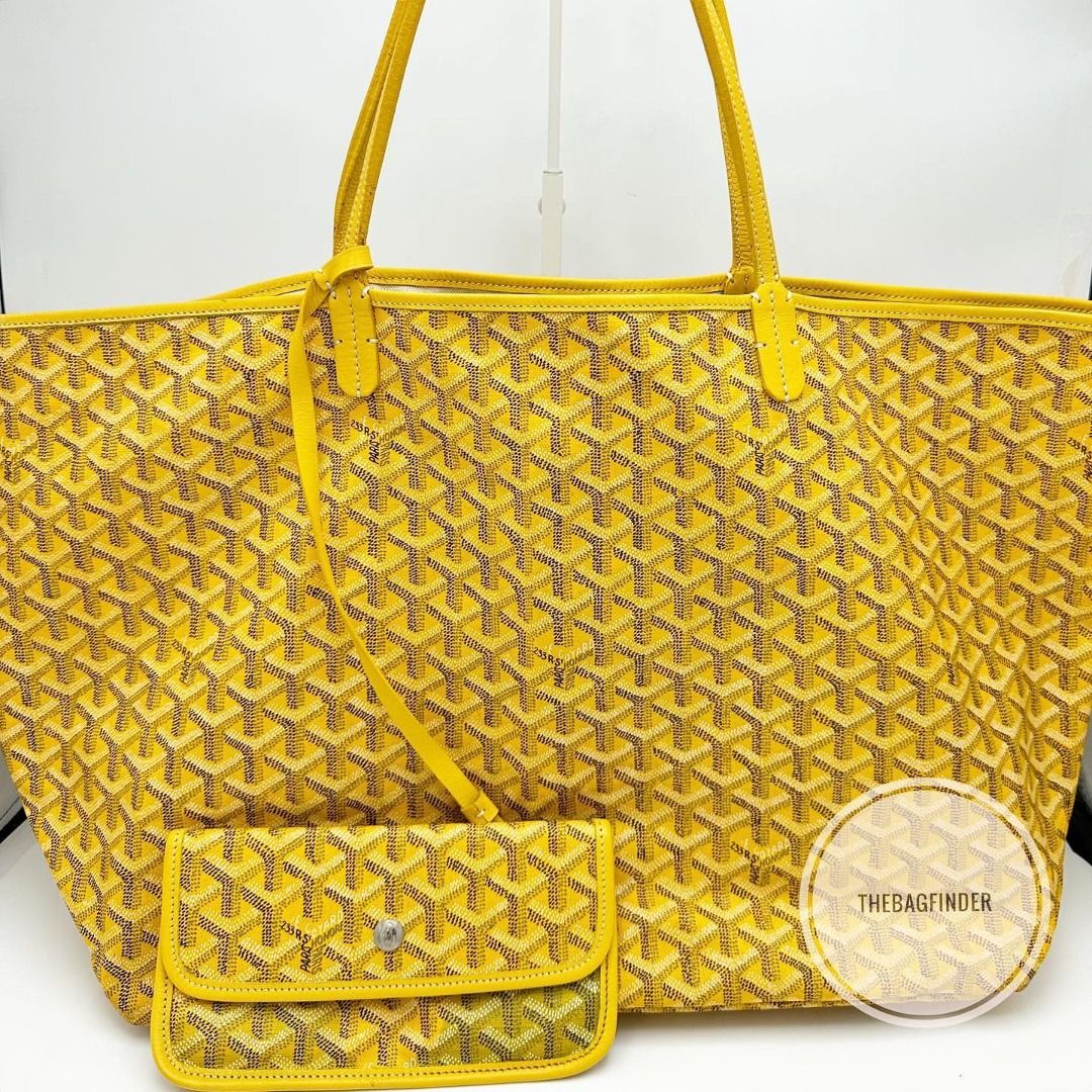 ST. GOYARD GREEN TOTE BAG, Luxury, Bags & Wallets on Carousell