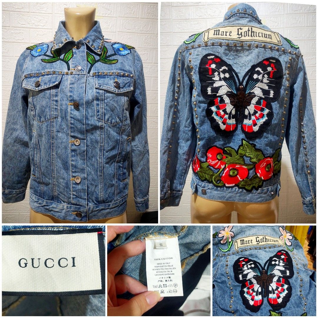 Gucci butterfly jacket store