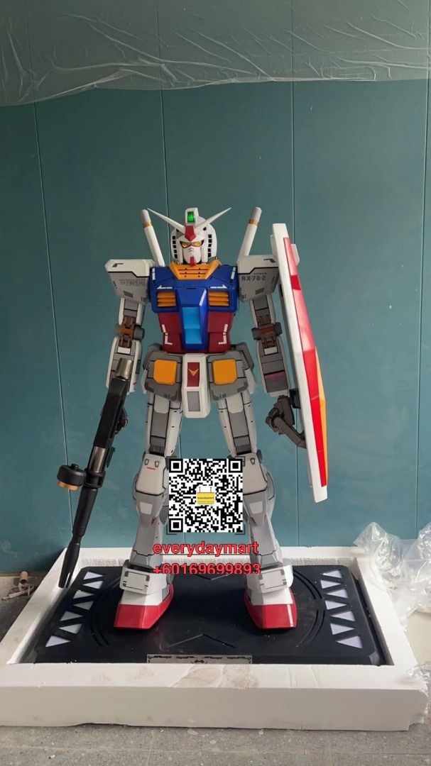 💥GUNDAM RX-78 LIFE-SIZE 180cm💥STATUES ACTION FIGURE TOYS