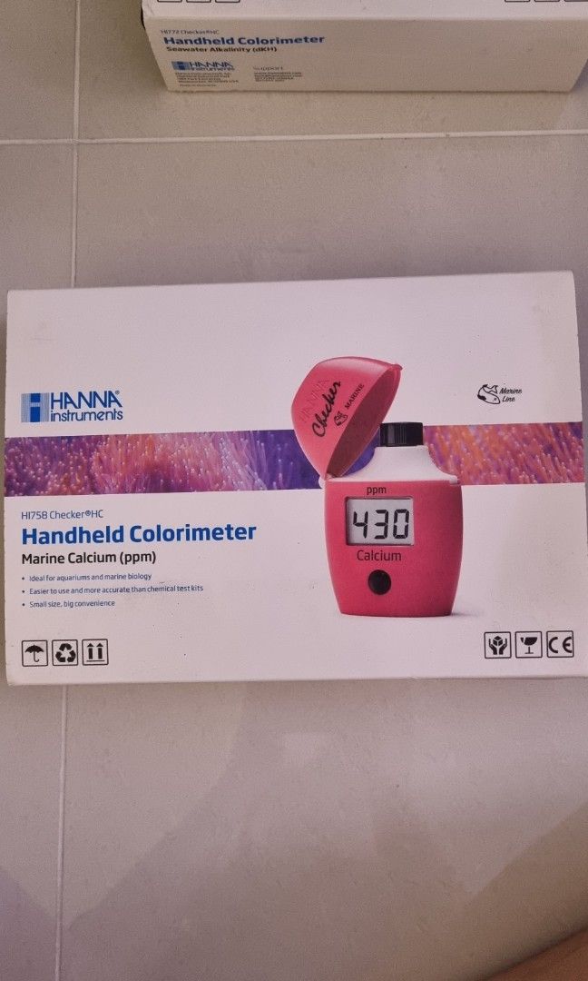 HANNA Instrument Handheld colorimeter MARINE calcium (ppm), Pet