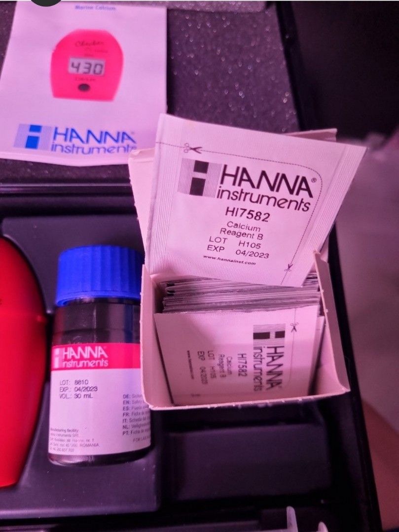 HANNA Instrument Handheld colorimeter MARINE calcium (ppm), Pet