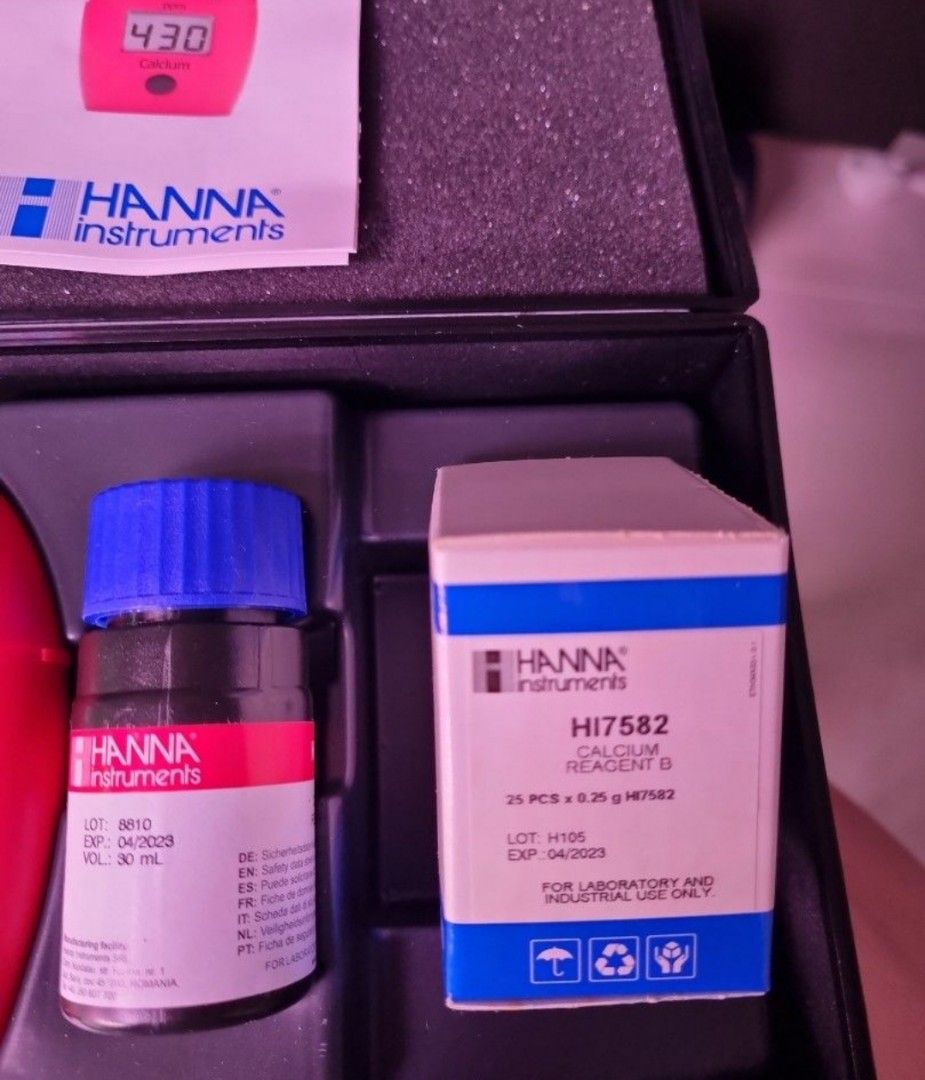 HANNA Instrument Handheld colorimeter MARINE calcium (ppm), Pet