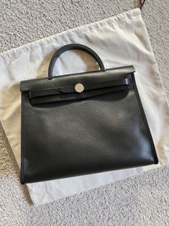 Hermes Chocolate Barenia Leather Sac a Dos Backpack PM Bag