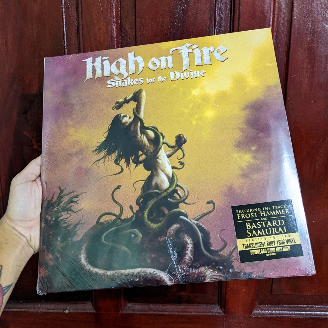 High On Fire Snakes For The Divine LP (Deluxe Gatefold, 2x LP Limited