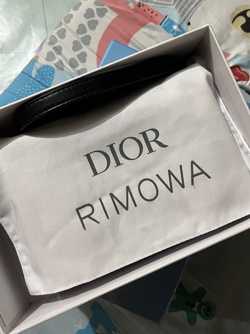 Trunk travel bag Dior x Rimowa Black in Metal - 30948458