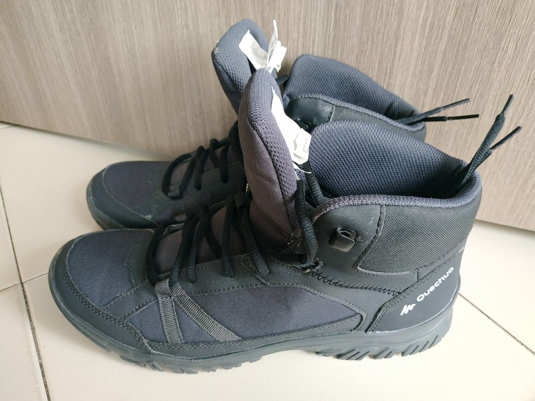 Hiking shoes boots Quechua NH100 Mid Decathlon