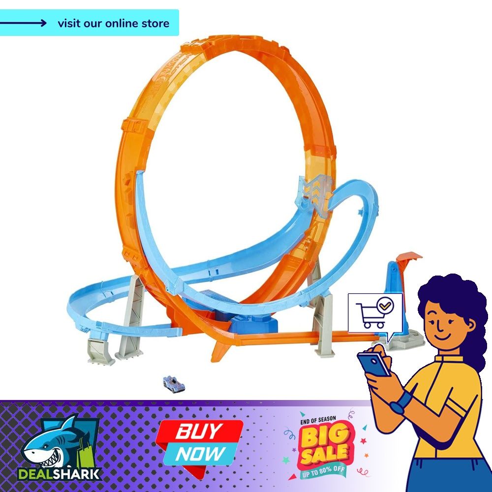 Big hot wheels track sets hot sale