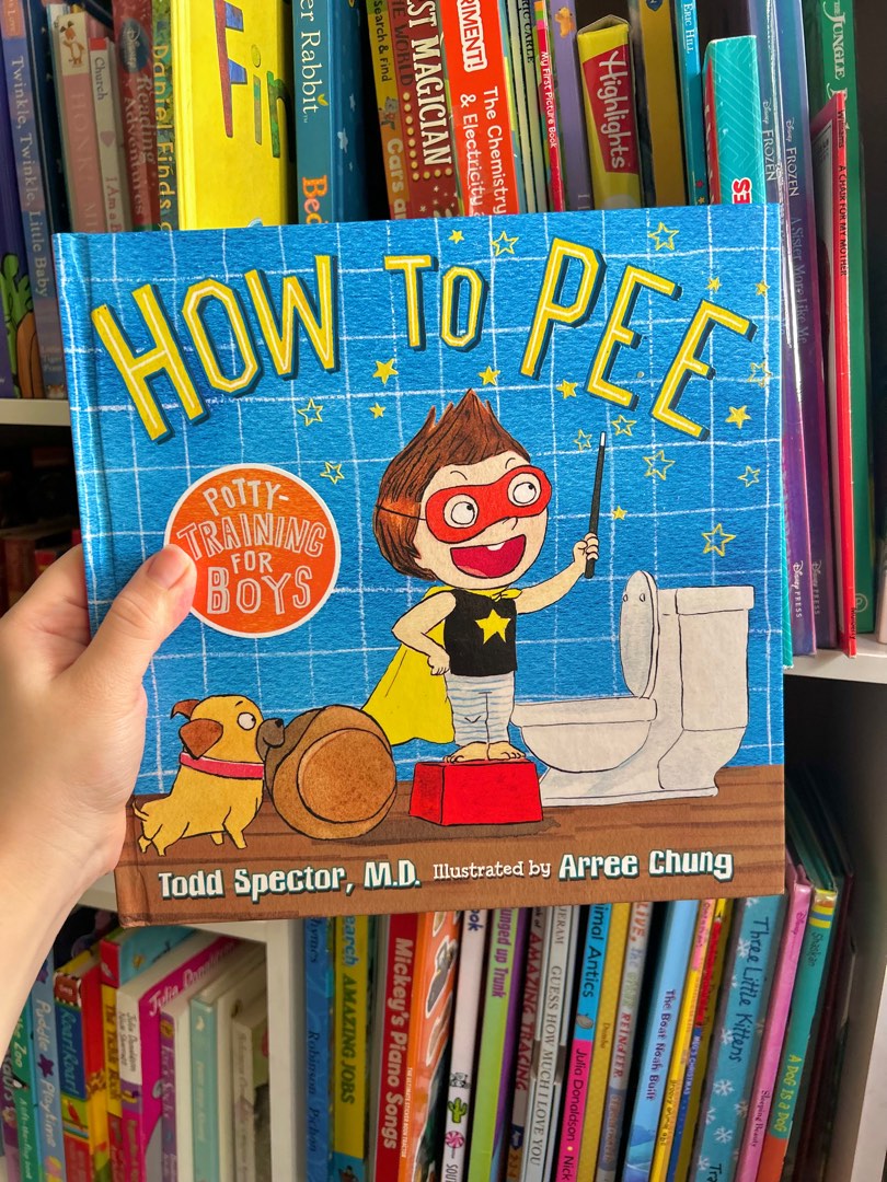 How to Pee Potty Training for Boys Hardcover on Carousell