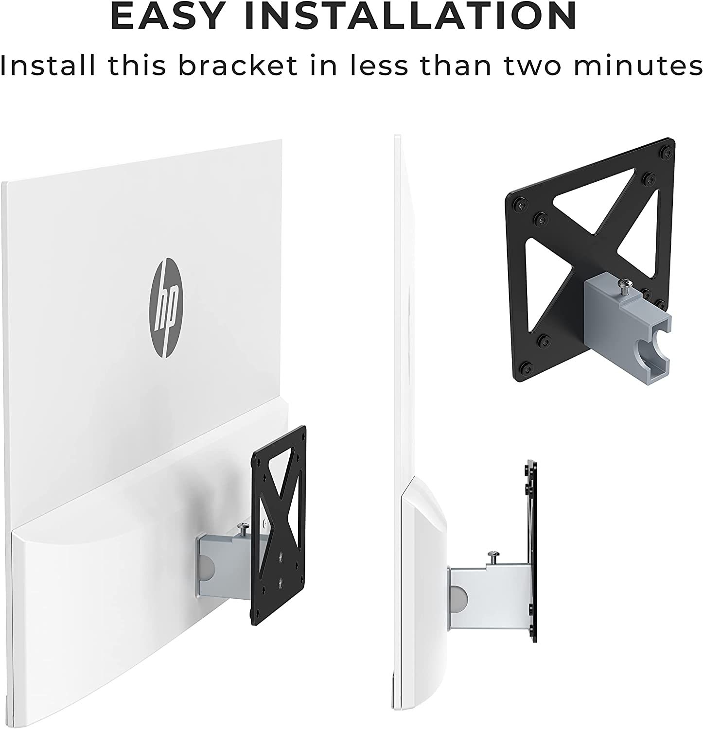 HumanCentric VESA Mount Adapter for HP M Series Monitors M22f, M24f