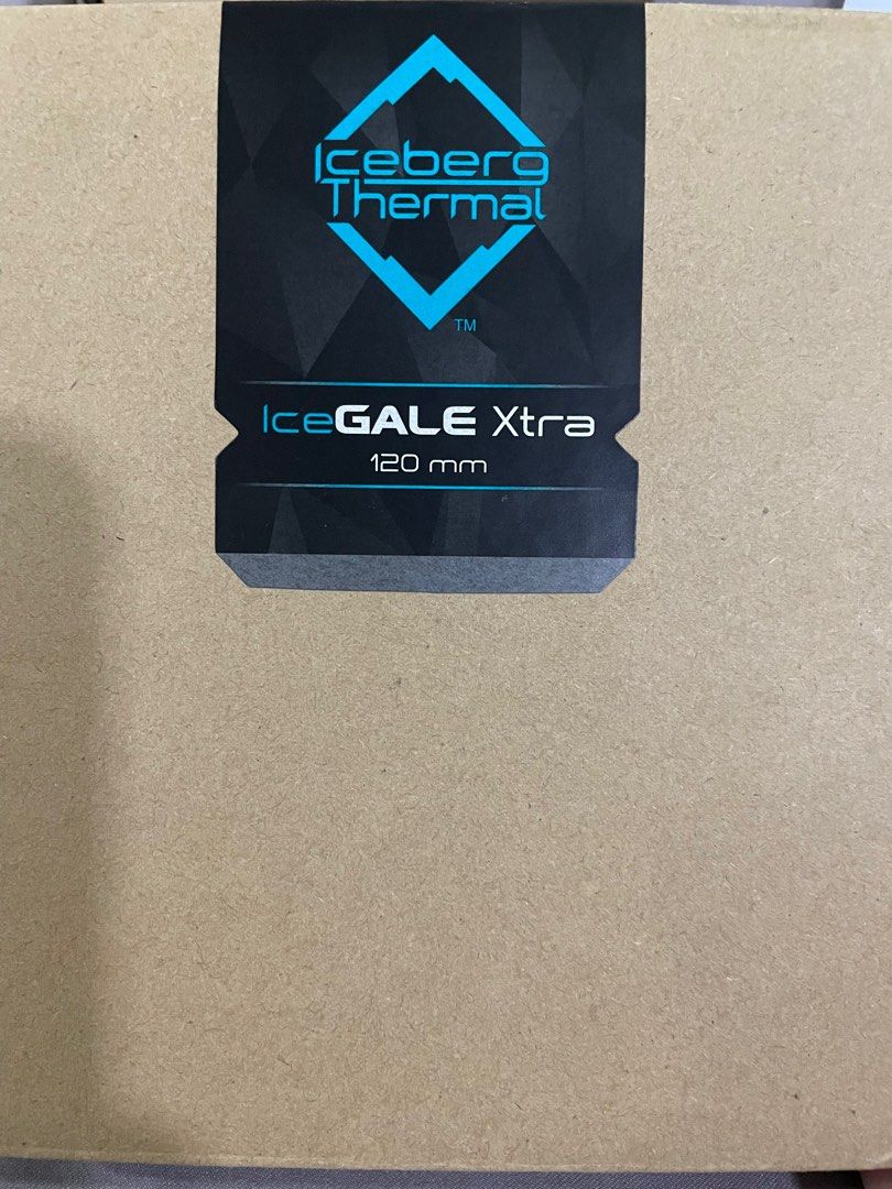 ICEBERG THERMAL IceGALE Xtra 120mm PWM Case Fan - Gray, Computers ...