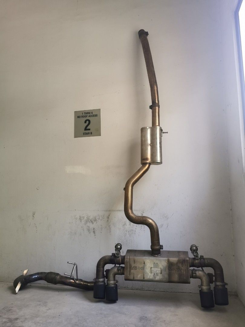 IPE Full Exhaust System for VW Golf MK7R, Car Accessories, Accessories