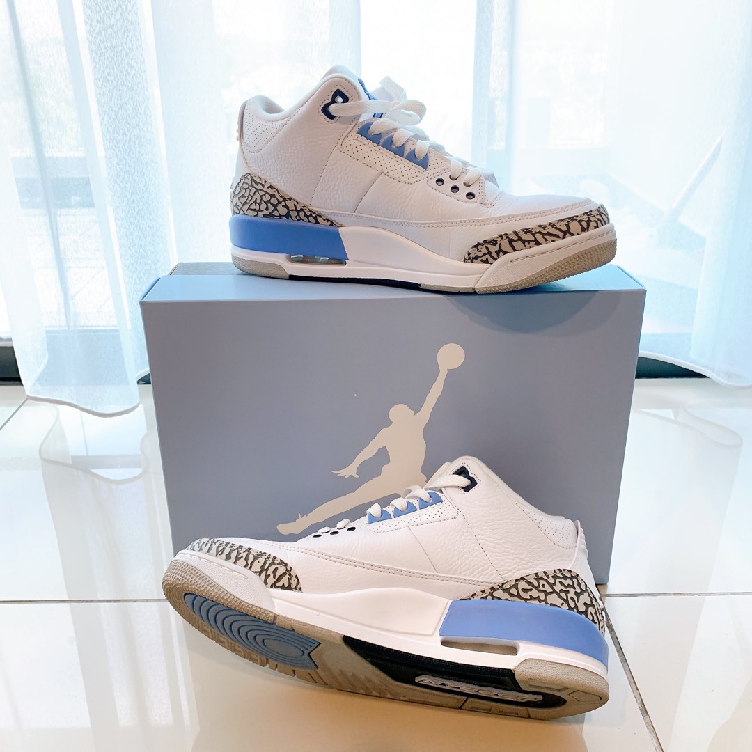 Jordan 3 retro 2025 unc 2020