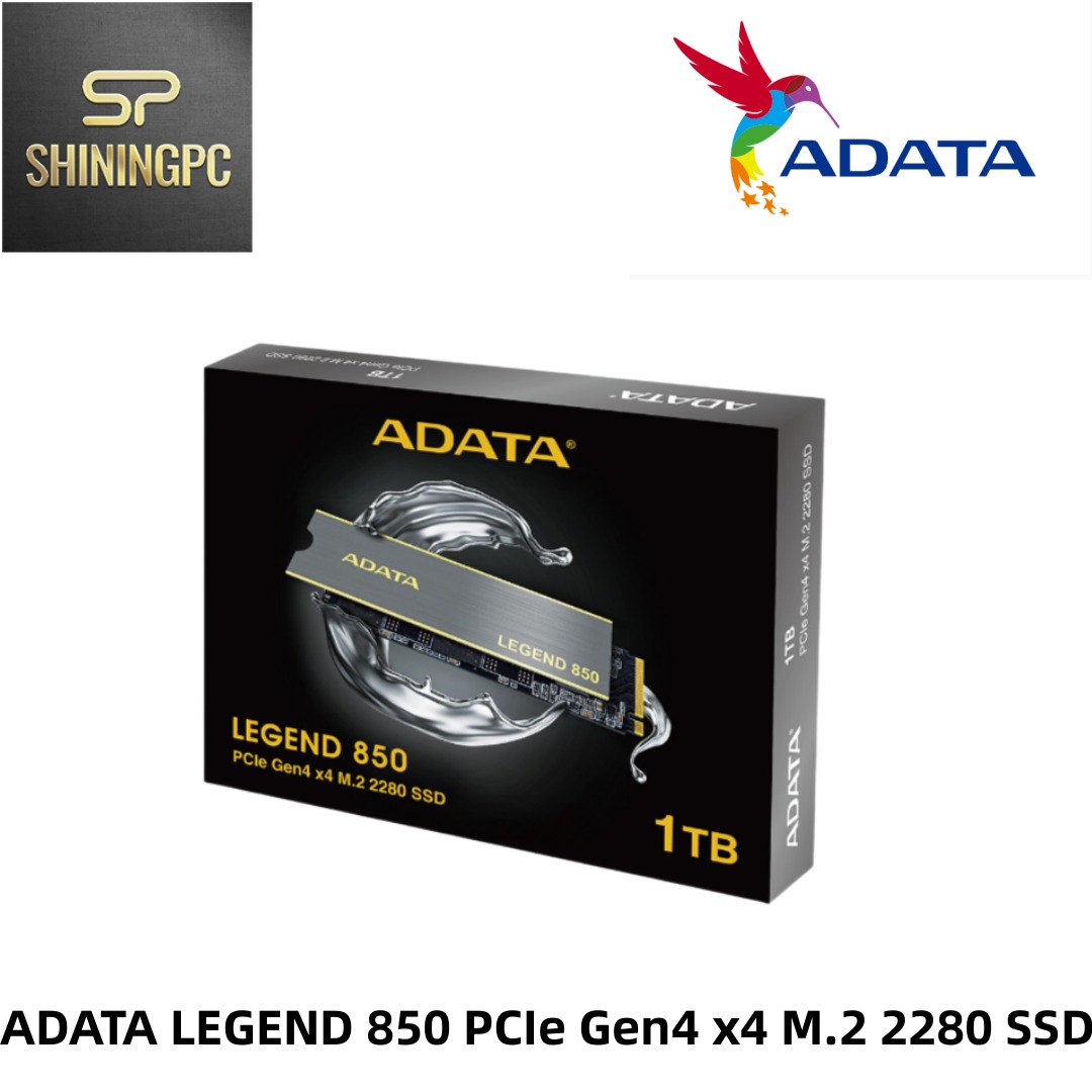 (Jun Promo)ADATA LEGEND 850 512GB 1TB PCIe Gen4 x4 M.2 2280 SSD Read ...