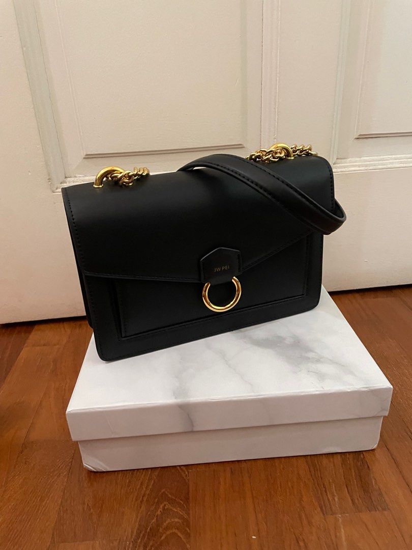 JW PEI Envelope Bag in Black, Women's Fashion, Bags & Wallets, Cross ...