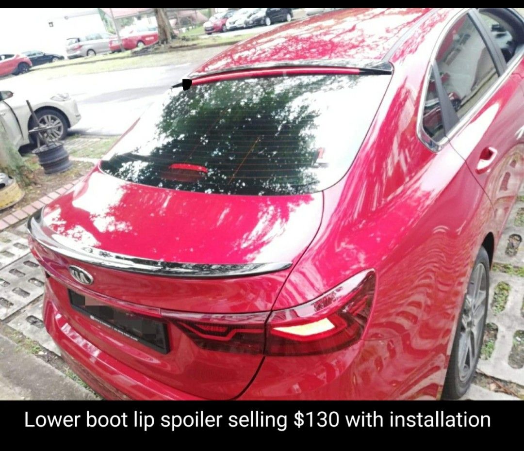 Kia Cerato GT grille, DRL, Spoiler, scuff plate & light, diffuser, sport paddle., Car