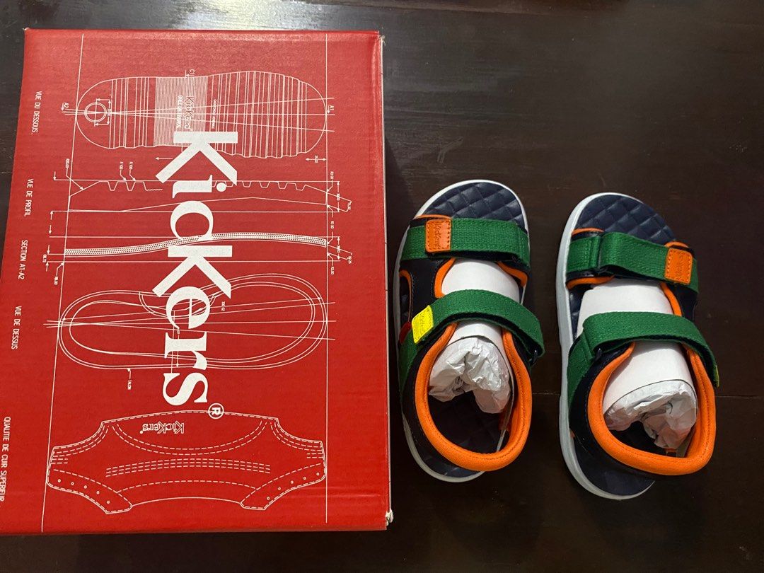 Kickers children's shoe sizes discount