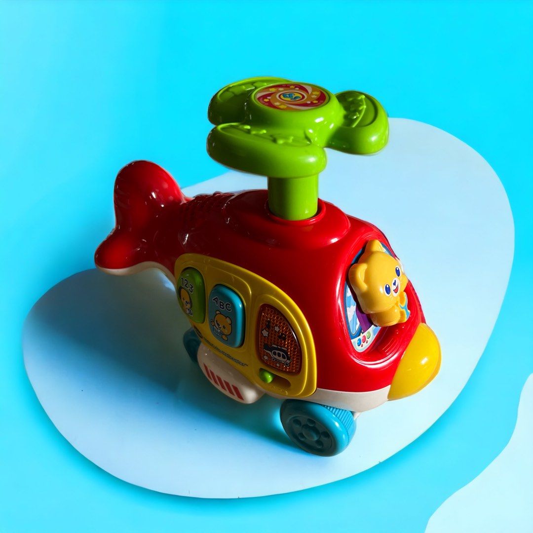 Vtech spin top and go helicopter