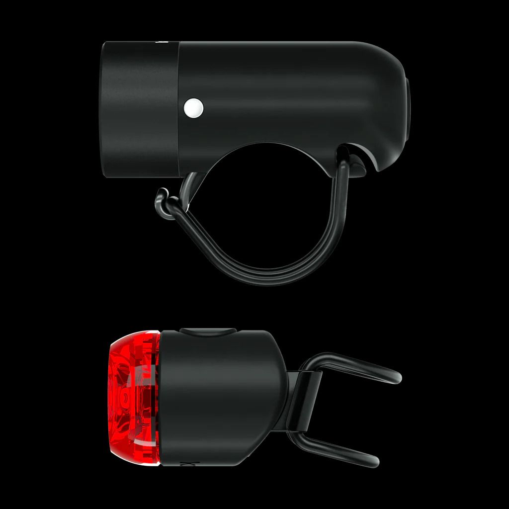 Knog Plug Bike Light Twinpack Includes an effective 250 lumen front
