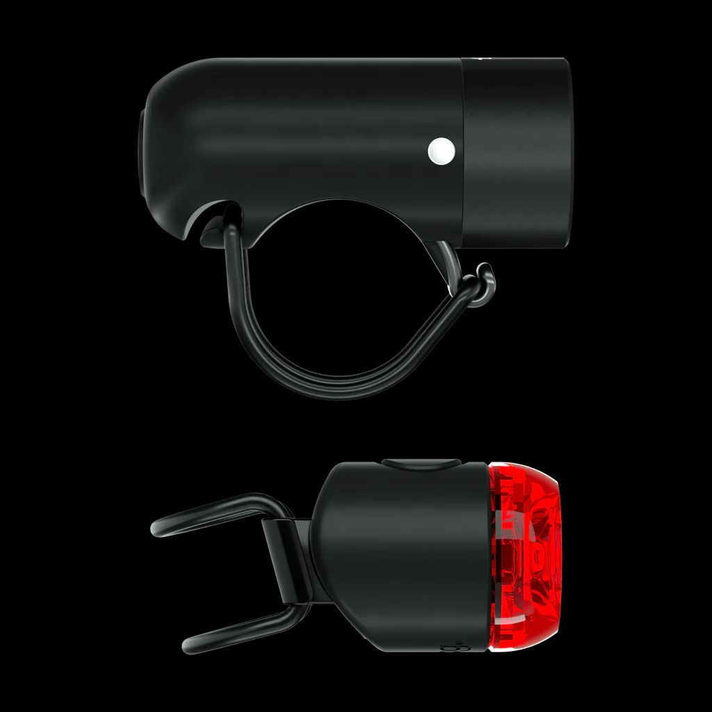 Knog Plug Bike Light Twinpack Includes an effective 250 lumen front