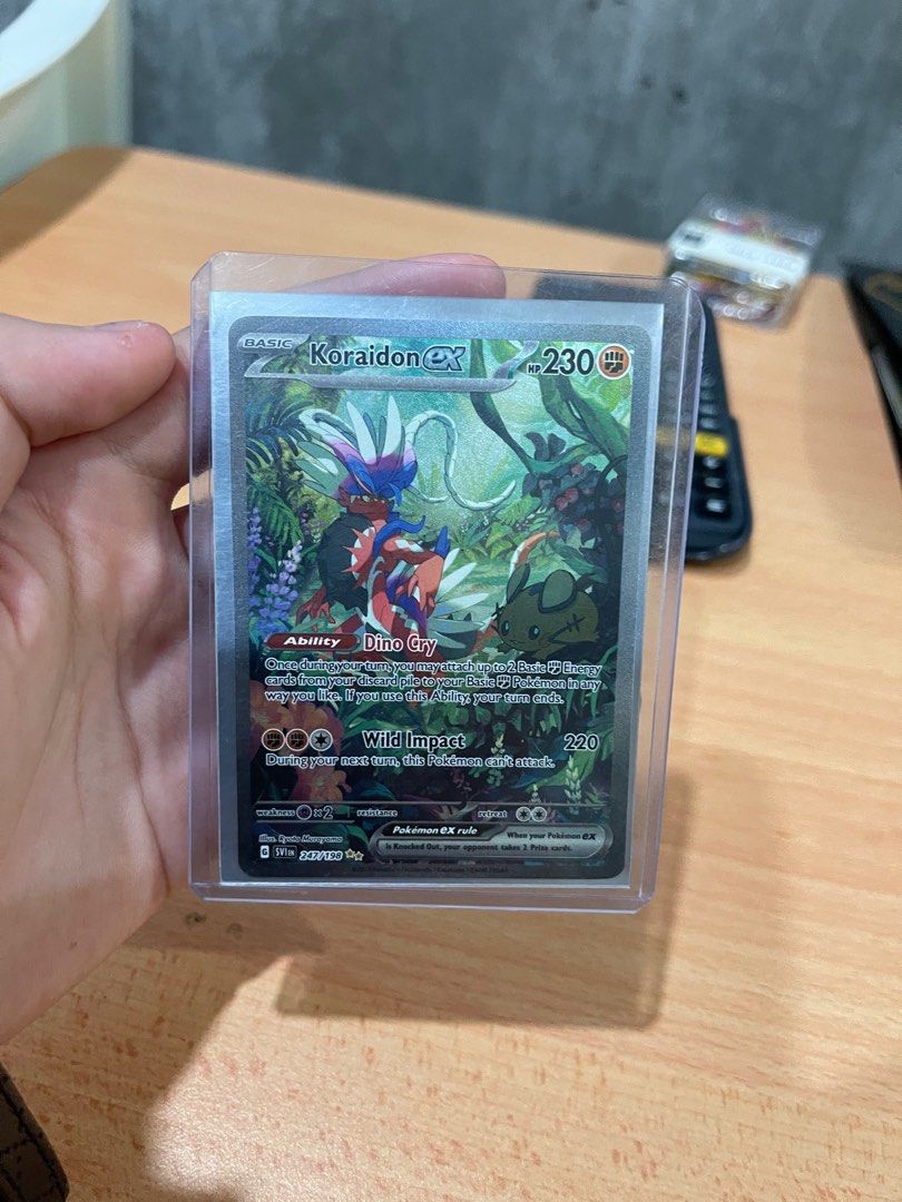 Koraidon ex alt art, Hobbies & Toys, Toys & Games on Carousell