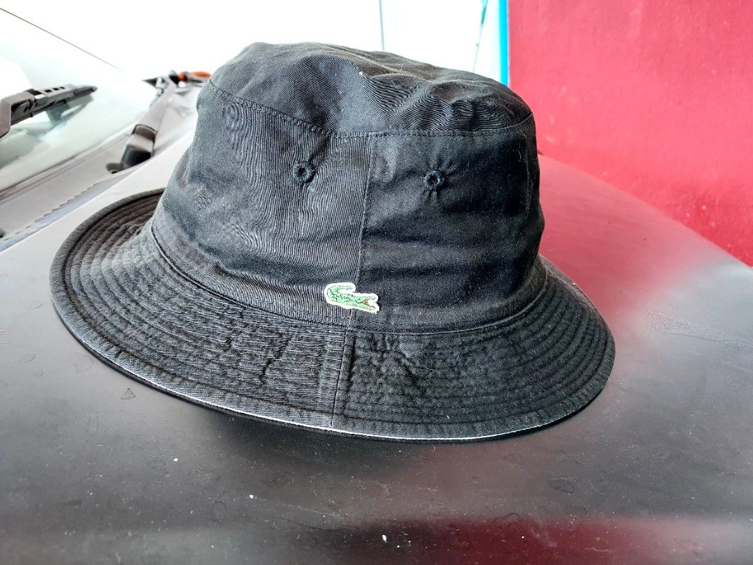 Lacoste Bucket Hat, Men's Fashion, Watches & Accessories, Cap & Hats on ...