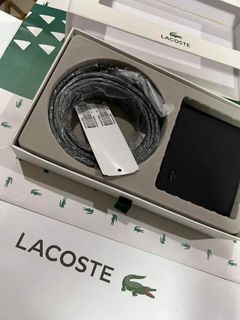Lacoste Mens Belt with Wallet - 35-40"