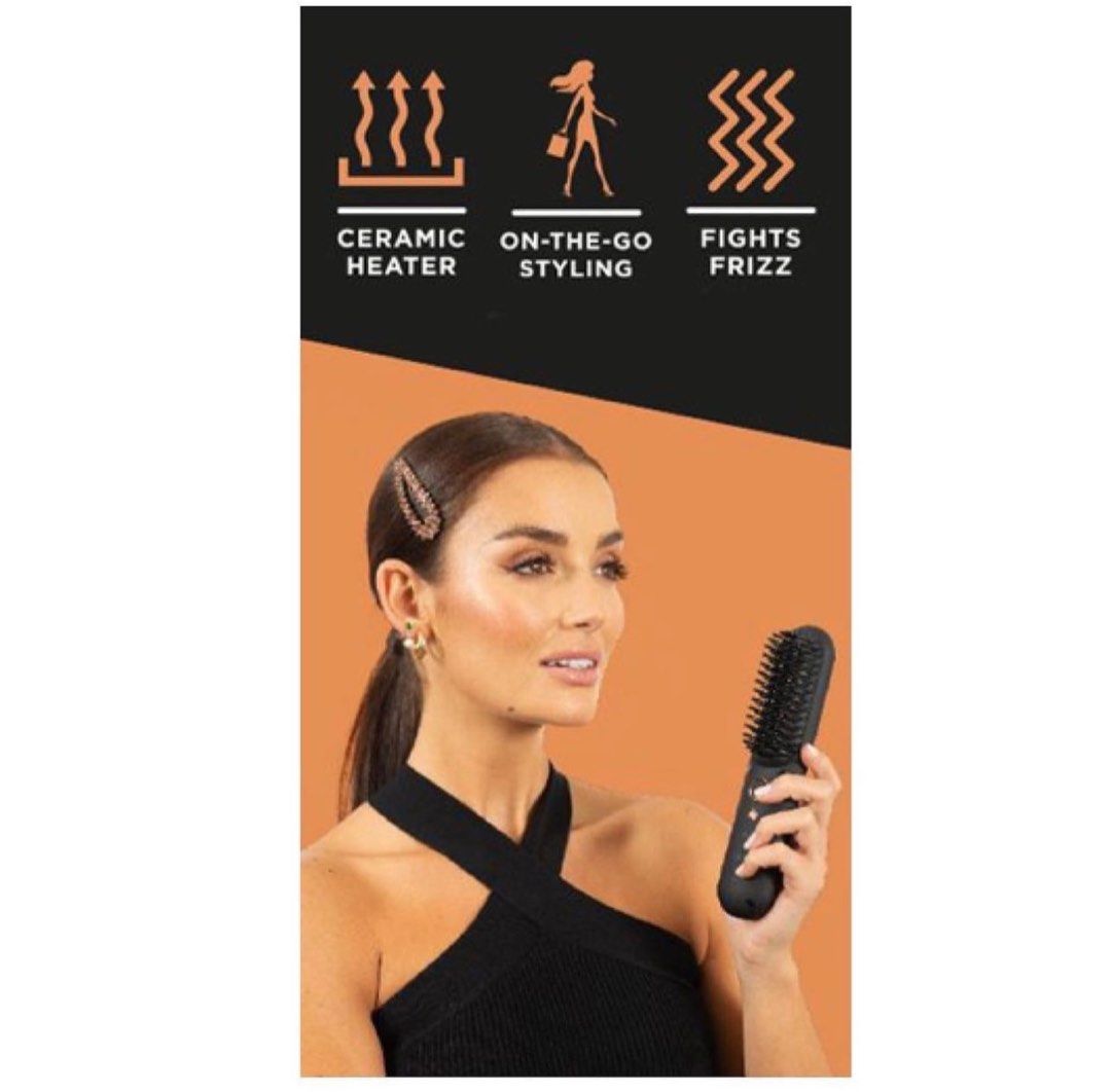 Lady Jayne Salon Pro Hair Straightening Brush, Beauty & Personal Care, Hair on Carousell