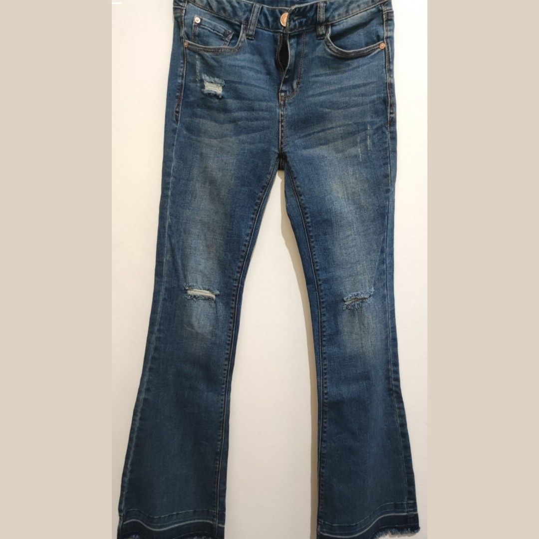 Hollister Jeans, Women's Fashion, Bottoms, Jeans on Carousell