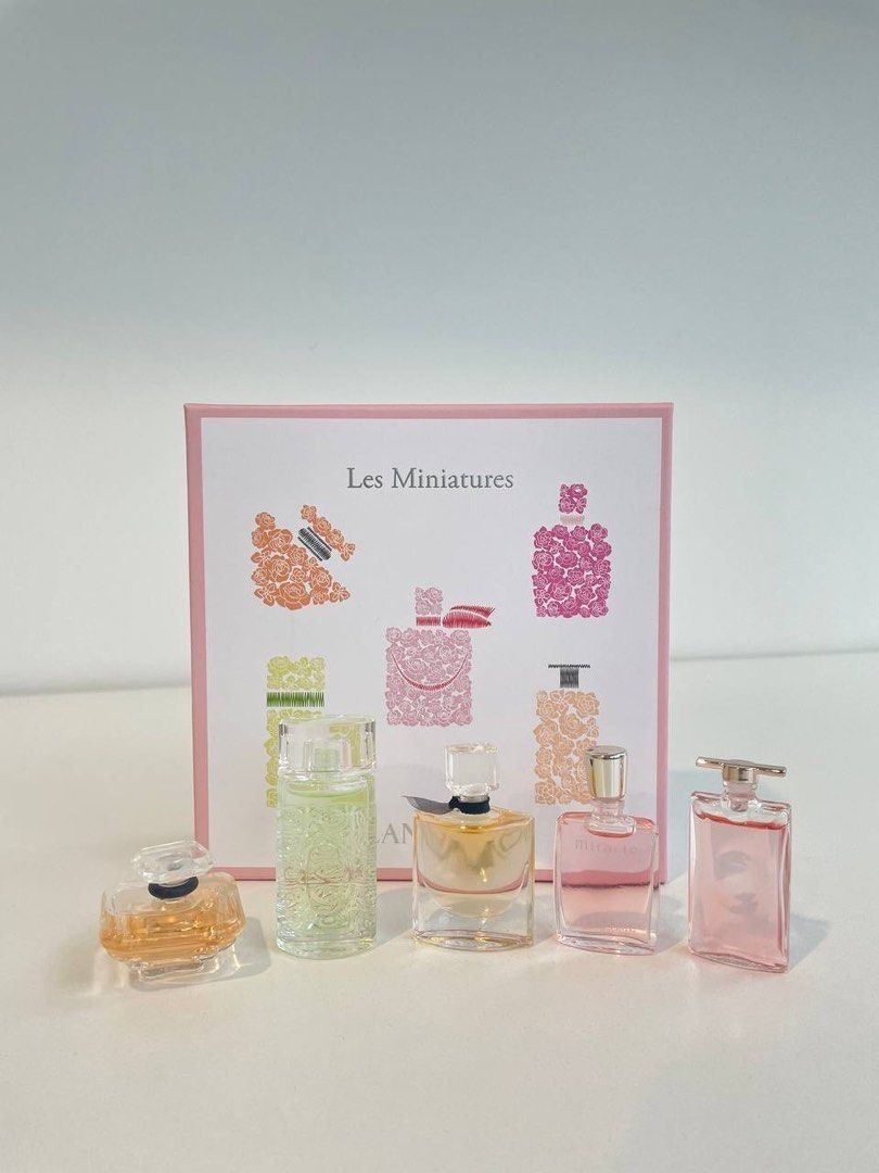 Lancome les miniatures gift set hotsell
