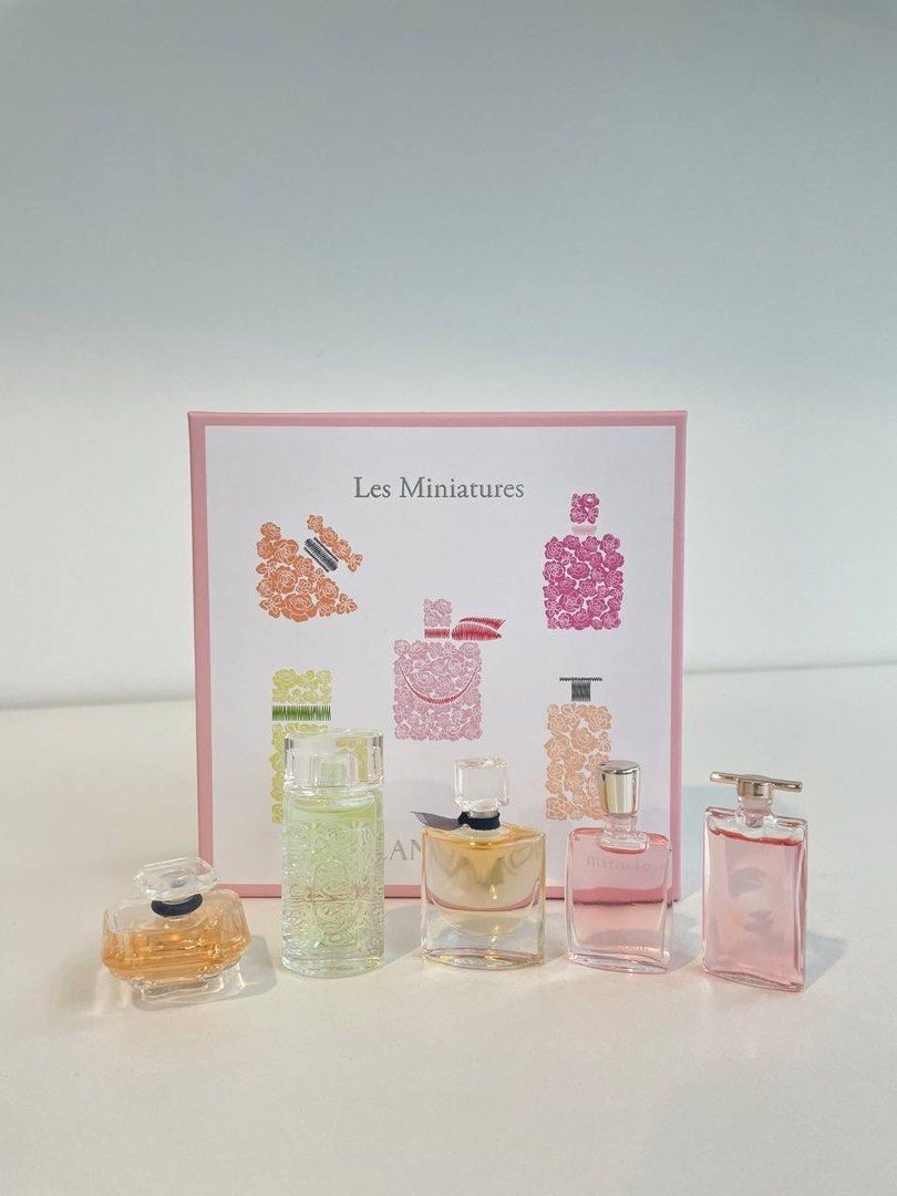 LANCOME LES MINIATURES 5 PCS MINIATURE GIFT SET FOR WOMEN