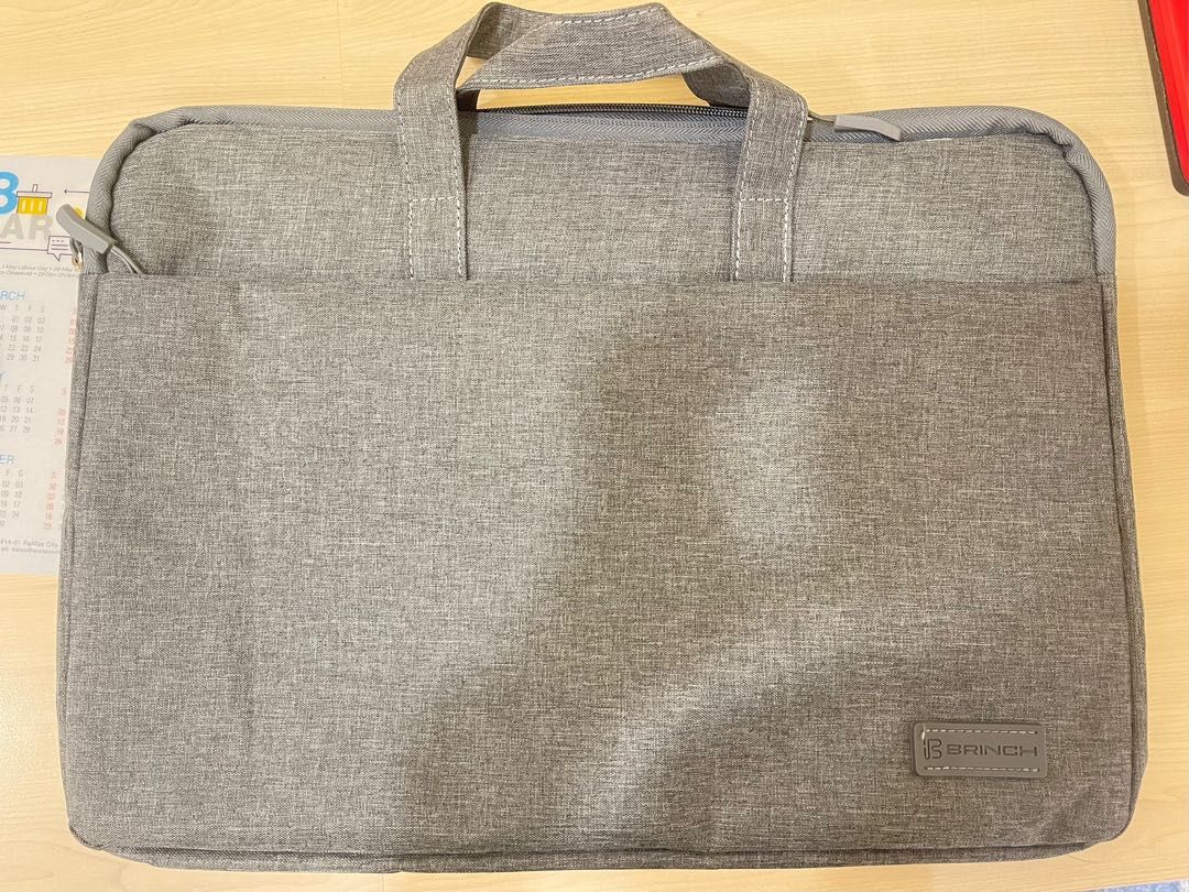 Laptop bag 16 inch Grey, Computers & Tech, Parts & Accessories, Laptop