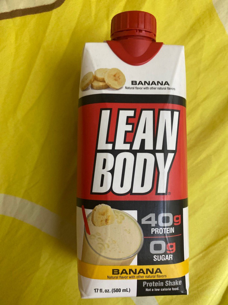 Lean body protein shake drink, 嘢食 & 嘢飲, 其他食物及飲料 Carousell