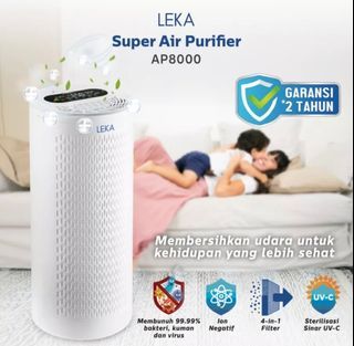 LEKA AP8000 Air Purifier BRAND NEW