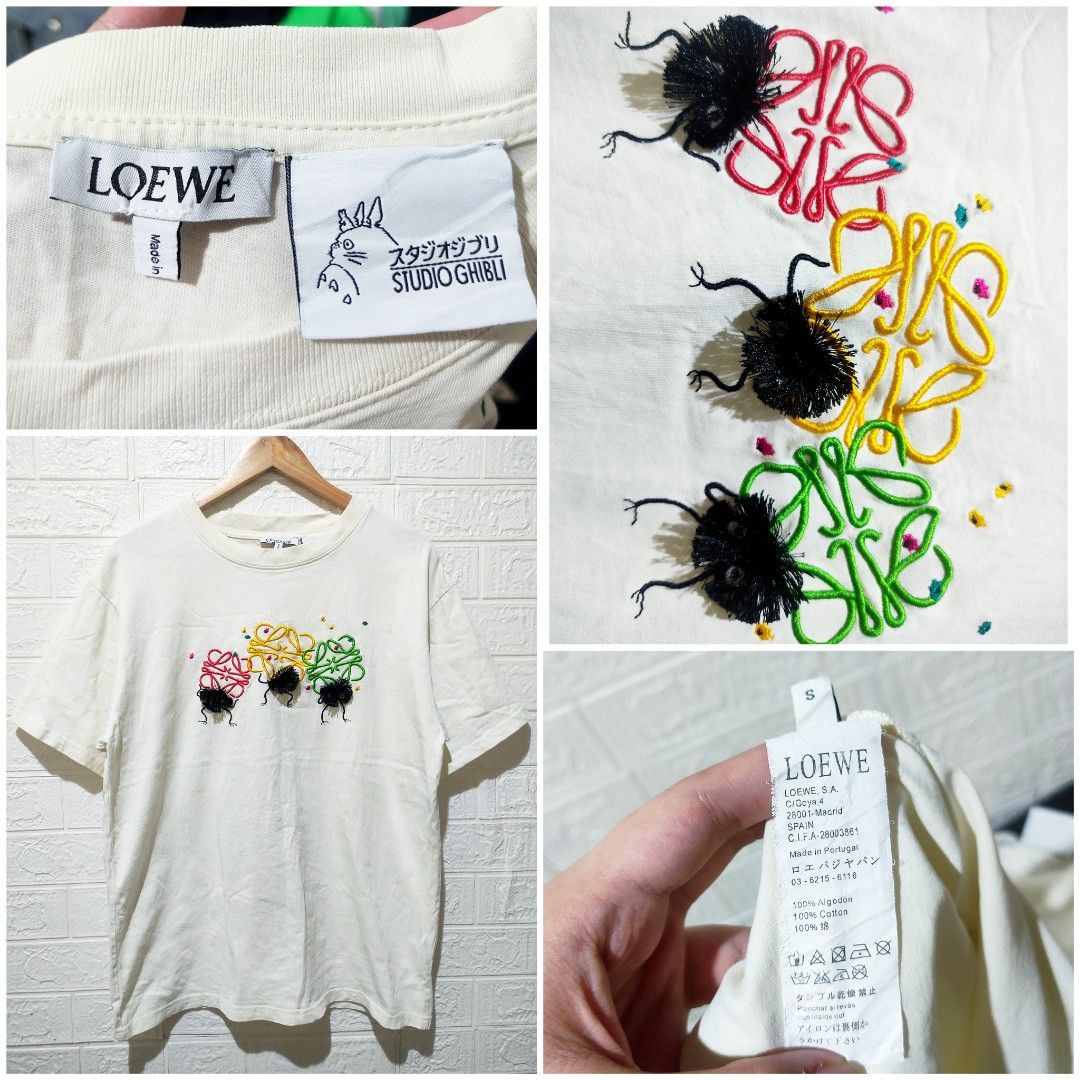 LOEWE SPIRITED AWAY (Category: Tshirts & Polo Shirts ) located in Santa Rosa. Submitted by jdadua162324 (Listing ID 1237870746, Image 1). Description: LOEWE SPIRITED AWAY DIMENSION : 21×28 COMPLETE WASHTAG ‼️ VGUC.