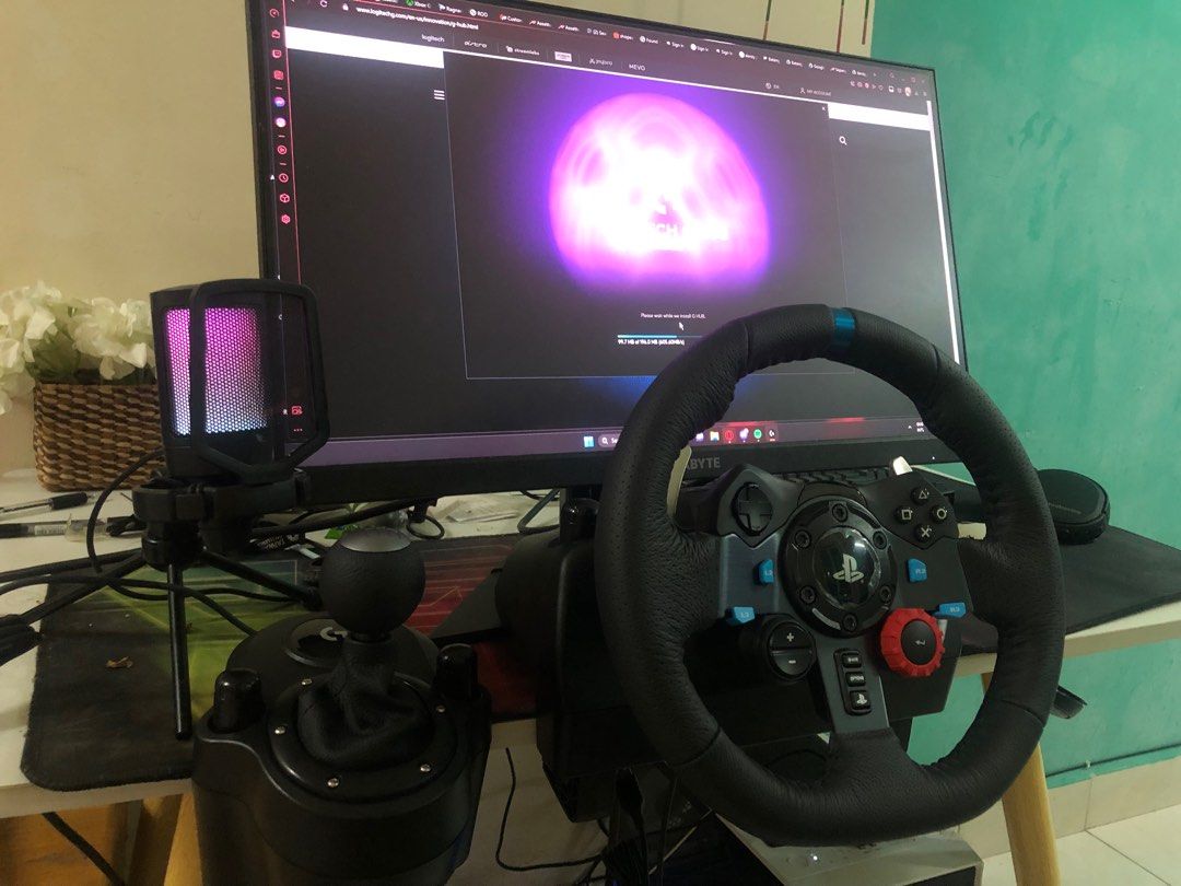 Logitech g29 with shifter new box, Video Gaming, Video Game Consoles