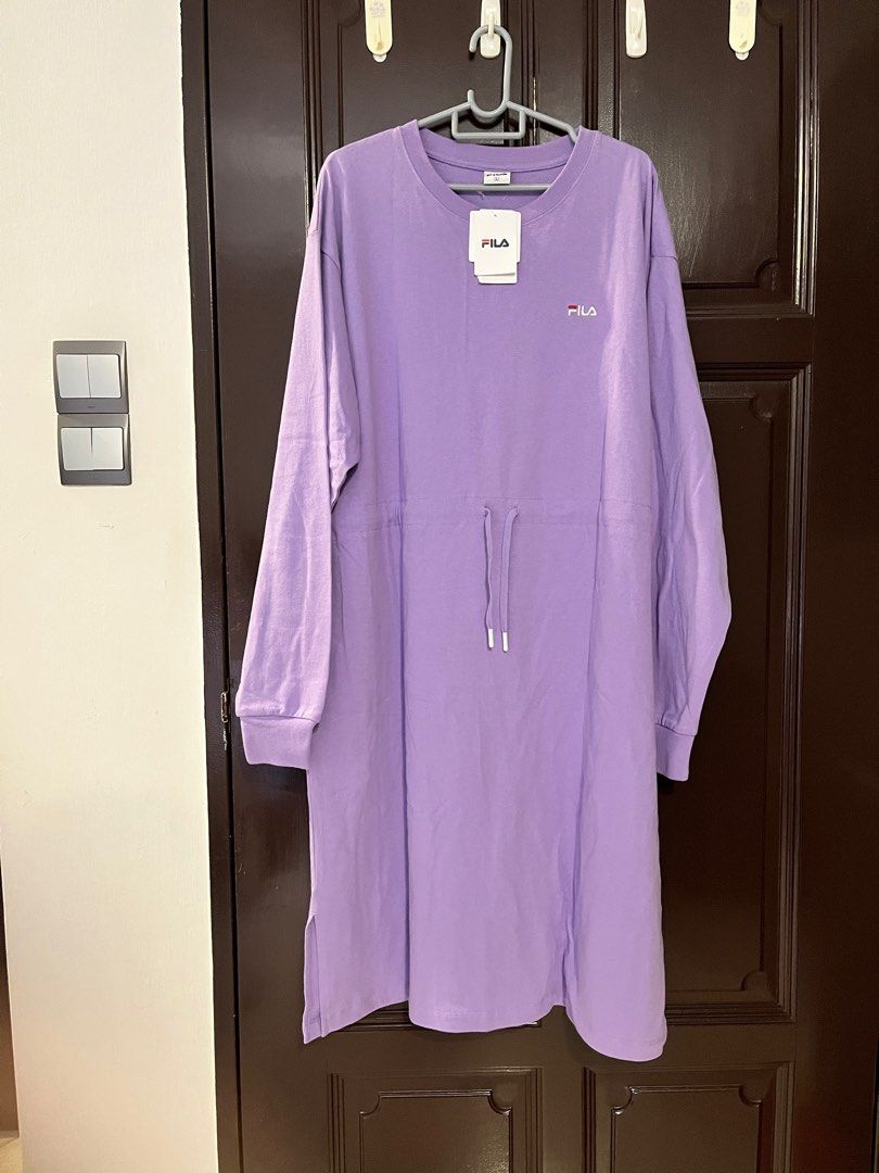 Purple fila clearance dress