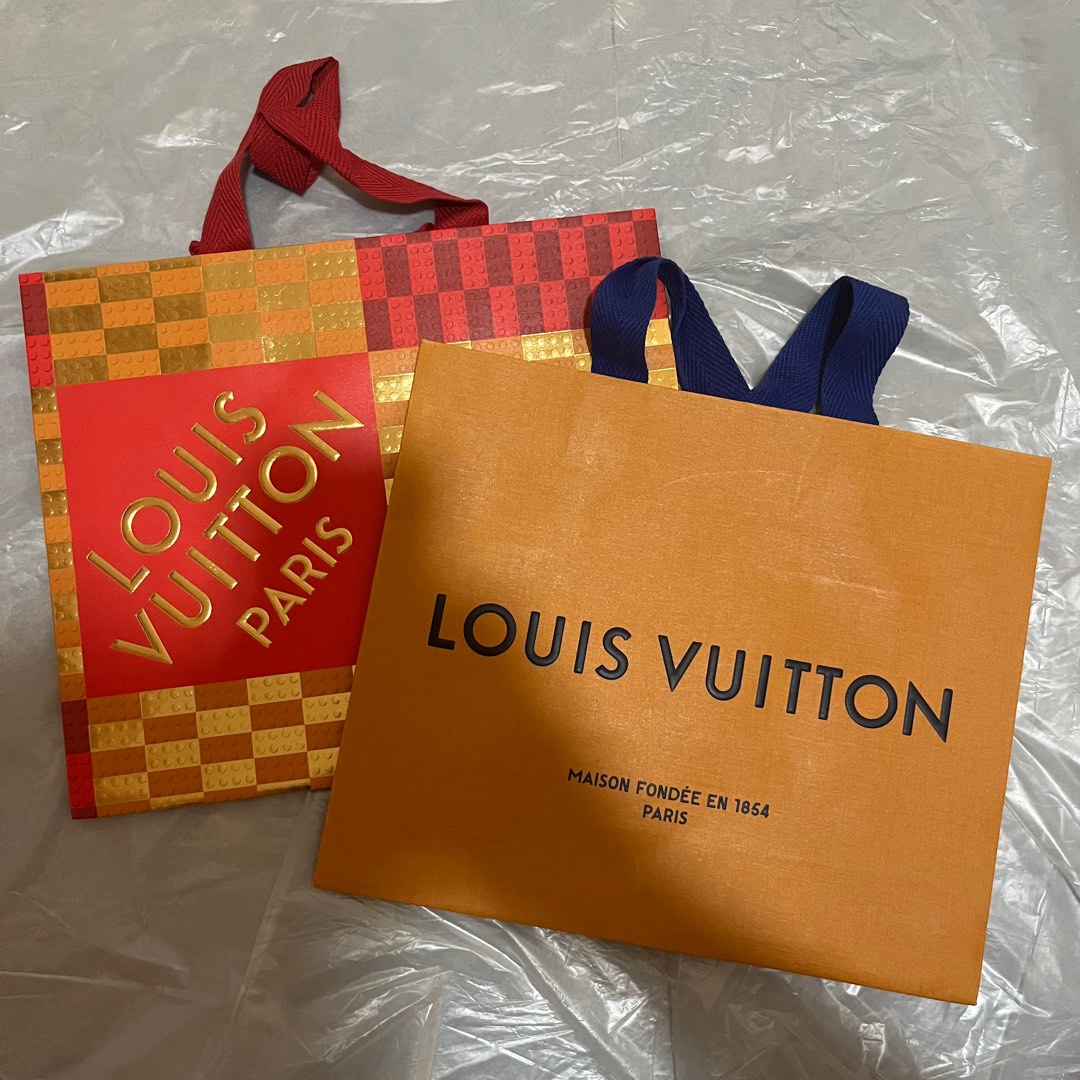 Louis Vuitton LV紙盒連紙袋(17), 名牌, 手袋及銀包- Carousell