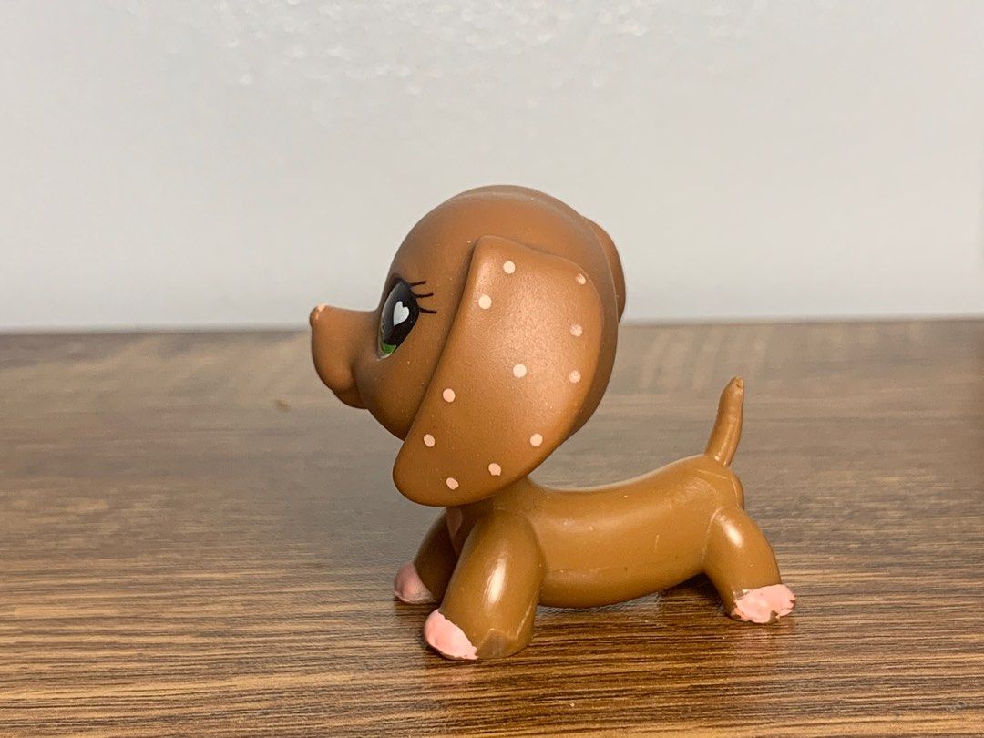 Authentic Littlest Pet Shop 556 Dog Dachshund Teckel
