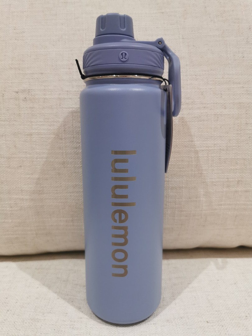 LULULEMON Back to Life Logo-Print Stainless Steel Water Bottle, 710ml for  Men