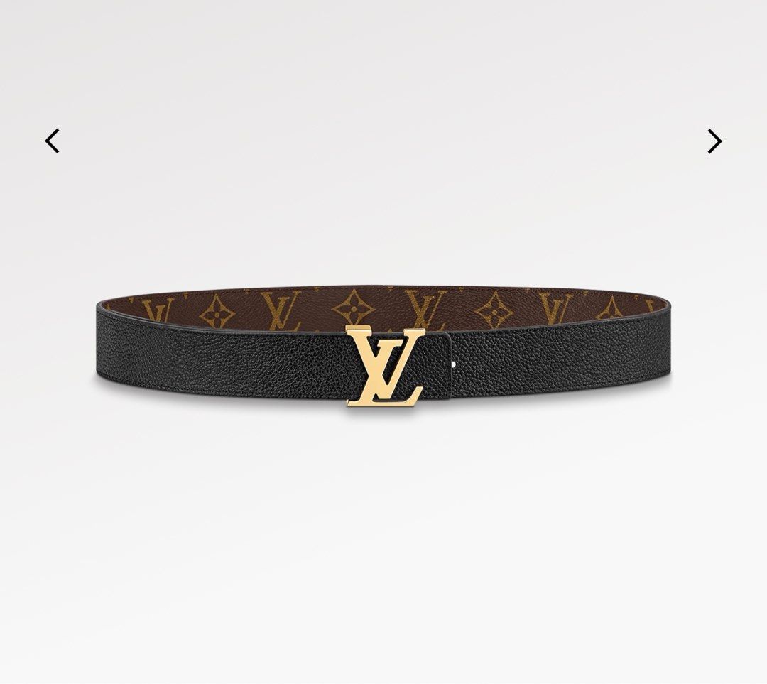 LV Initiales 30mm Reversible Belt GHW