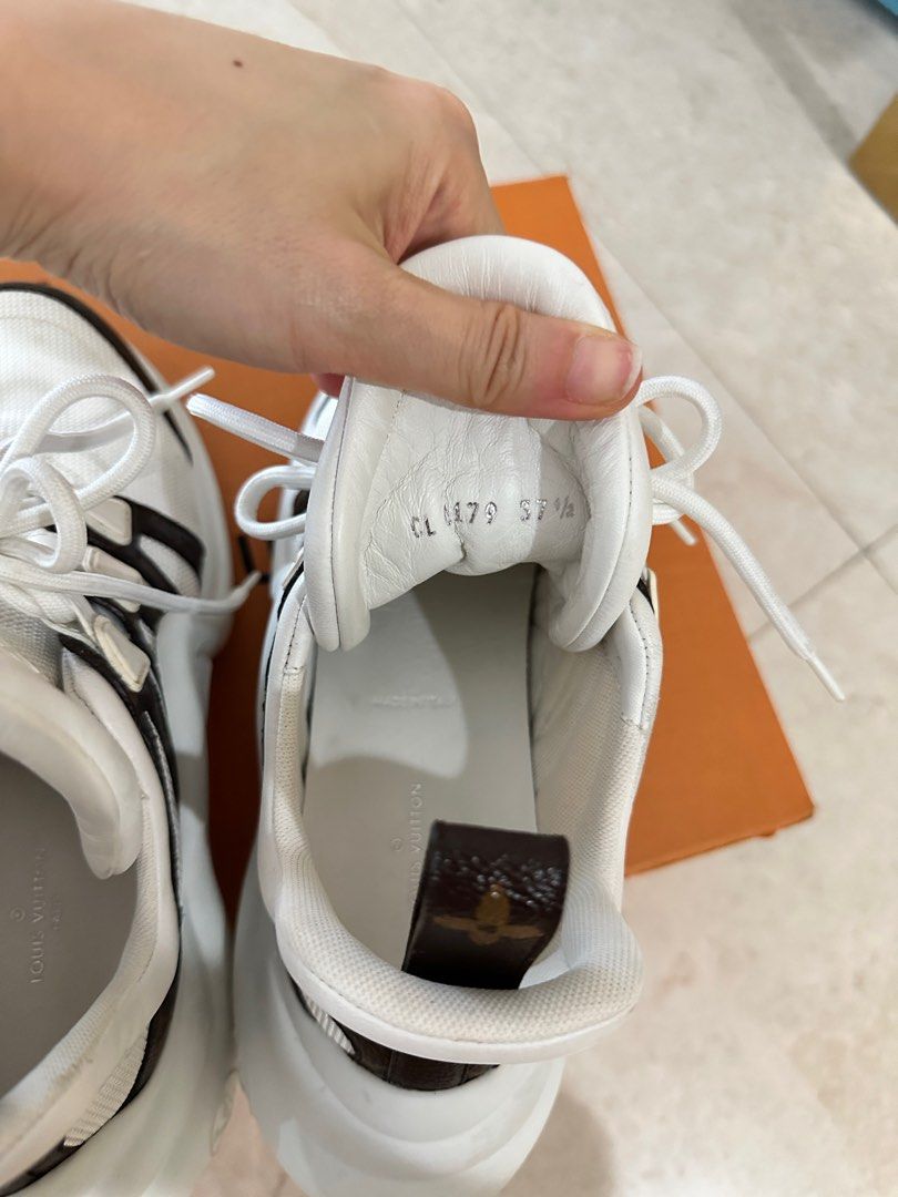 Louis Vuitton Archlight sneakers real vs fake. How to spot