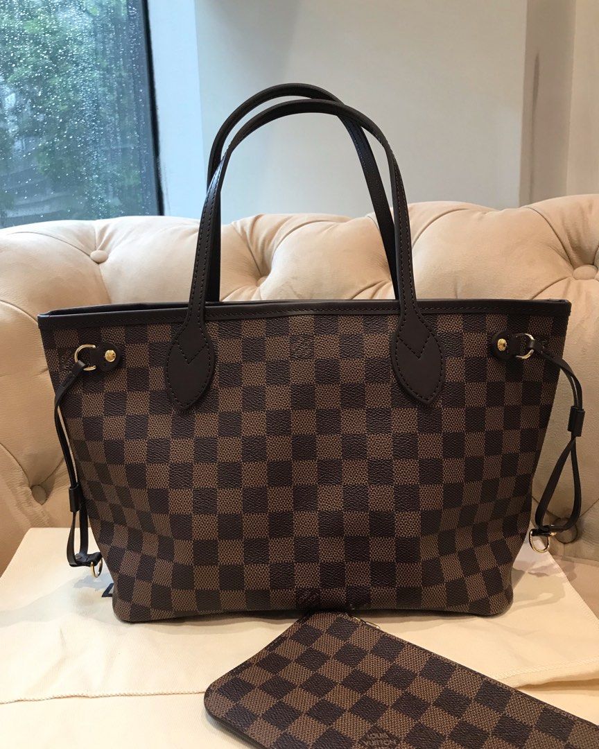 Authenticated Used Louis Vuitton Damier Neverfull PM N41359 Tote