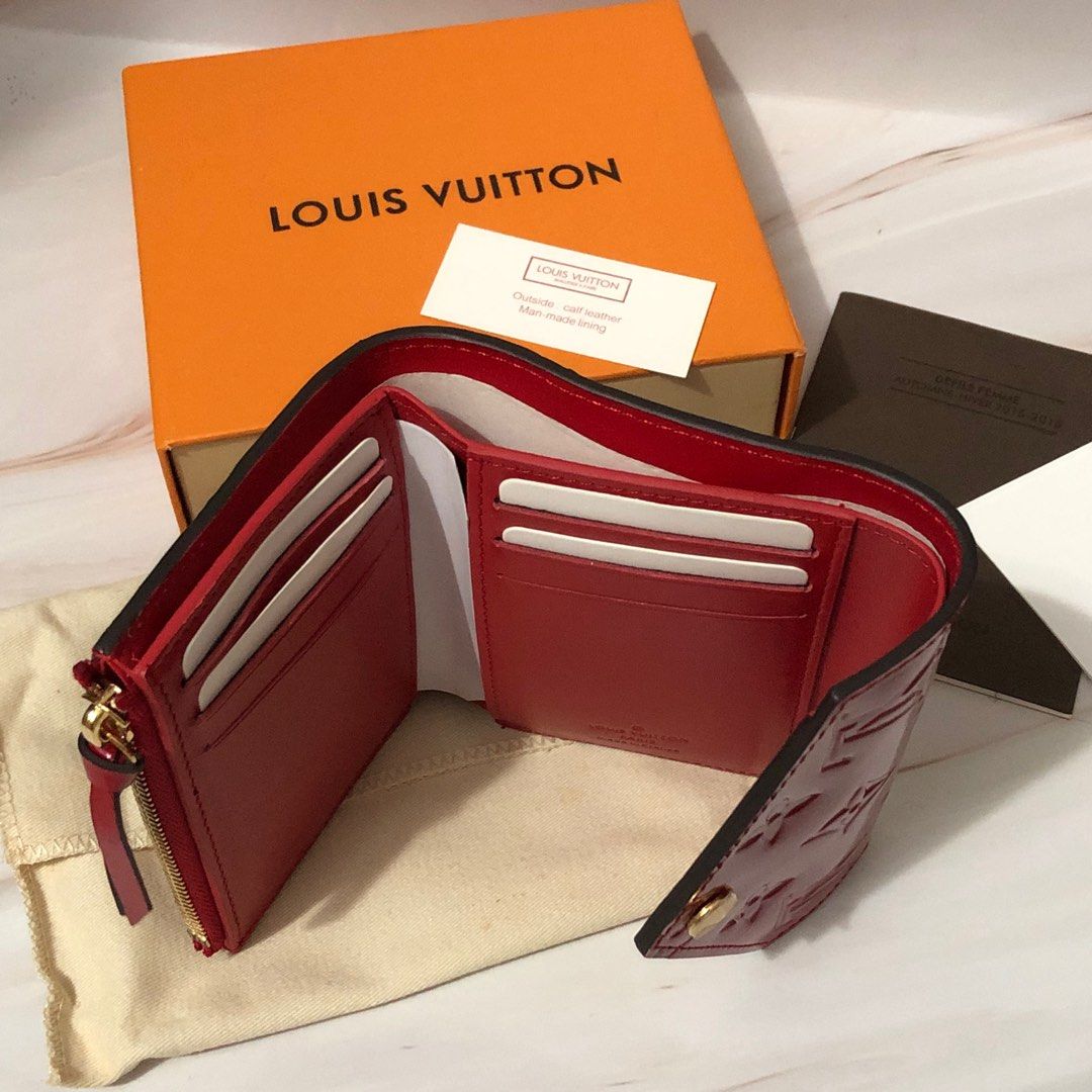 LV Wallet small wallet mono red, Women's Fashion, Bags & Wallets, Purses &  Pouches on Carousell